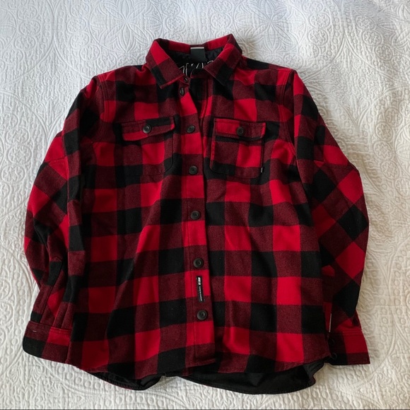 nike flannel jacket